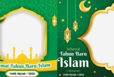 45 Twibbon Tahun Baru Islam 2026 Gratis dan Ucapan, Pasang Sekarang di Medsos!