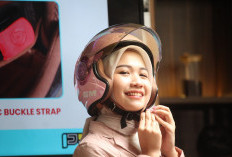 PT DMI Luncurkan Helm GM Pop Hijab, Bedanya dengan Edisi Venus Apa?