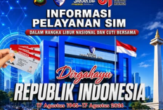 Pelayanan SIM Keliling Jakarta dan Sekitarnya Hari Ini 17 Agustus 2026 Tutup Sementara, Libur HUT RI!