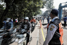 Dishub Terapkan Rekayasa Lalin di Sekitar Jalan Amblas Lenteng Agung