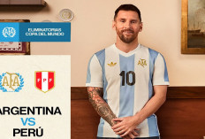 Link Live Streaming Argentina vs Peru Kualifikasi Piala Dunia 2026 zona CONMEBOL, Mulai Jam 07.00 WIB!