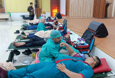 Rayakan HUT ke-16, RSU Tangsel Gelar Donor Darah, Jaring 39 Pendonor dari 77 Pendaftar