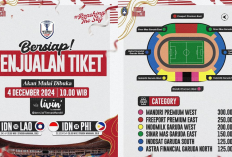 Link dan Cara Beli Tiket Timnas Indonesia vs Laos dan Filipina di Piala AFF 2024, Dijual Pukul 10.00 WIB