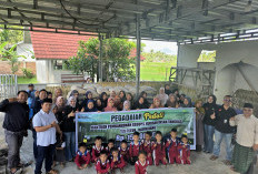 Peduli Pendidikan, Pegadaian Praya Dukung Pembangunan Infrastruktur Sekolah dan Investasi Emas Sejak Dini 