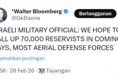 Heboh di X Pejabat Israel Siapkan 70.000 Pasukan untuk Perang Lawan Iran, Warganet Kaitkan Kemunculan Dajjal
