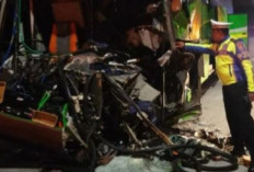 Kecelakaan Bus Rombongan SMP di Tol Jombang Mojokerto, 2 Orang Tewas