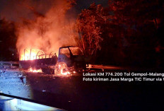 Truk TNI Bermuatan Amunisi Meledak di Tol Gempol, Dua Prajurit Terluka