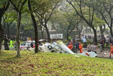 Kondisi Korban Pesawat Jatuh di Tangsel Ada yang Terjepit