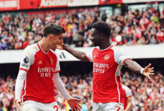 Hajar Bournemouth, Arsenal Masih 'Anteng' Pimpin Klasemen Premier League
