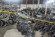 Polisi Grebek Gudang Penadah, 1.494 Motor Diduga Jadi Barang Selundupan Internasional