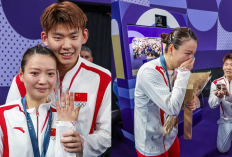 So Sweet! Huang Yaqiong Dilamar Liu Yuchen usai Sabet Medali Emas di Olimpiade Paris 2024, Netizen Salting Brutal