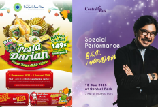10 Event Jakarta Akhir Pekan 13-14 Desember 2025, Makan Durian Sepuasnya di Hari Libur