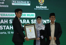 Gelar Donor Darah Secara Serentak oleh Mustahik Terbanyak, Baznas RI dan PIA Raih Rekor Muri