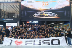 Ratusan Komunitas Canter Rayakan 55 Tahun Anniversary Mitsubishi Fuso di GIIAS 2025