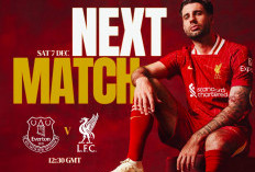 Prediksi Everton vs Liverpool di Liga Inggris 2024/2025, Derby Merseyside Paling Ditunggu, Sabtu 7 Desember 2024