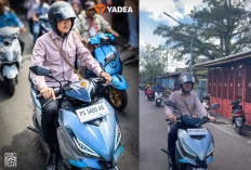 Yadea Kian Serius Dukung Transisi Energi Hijau, Motor Listriknya Menarik Perhatian Wapres Gibran
