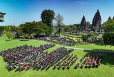 Rekor MURI Pecah! 350 Pengguna Ducati Kumpul Bareng di Candi Prambanan