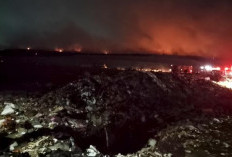 Kebakaran Landa TPA Jatiwaringin Tangerang, Api Tak Kunjung Padam Hampir 12 Jam