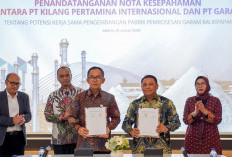 PT Kilang Pertamina Internasional dan PT Garam Perkuat Sinergi Hilirisasi Garam