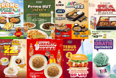 20 Daftar Promo Makanan dan Minuman Spesial HUT ke-498 Jakarta: Ada Bakmi GM, Hokben, Wingstop hingga Shihlin
