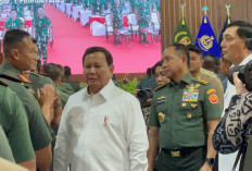 Prabowo Kumpulkan 1.004 Pamen dan Pati TNI di Istana Bogor