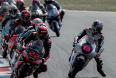 Veda Ega Pratama Bikin Italia Heboh! Rookie Indonesia Guncang Moto3 Inggris Usai Salip Uriarte