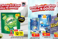 Promo Superindo Hari Ini Terbaru 18 Oktober 2026, Diskon Gentle Gen Deterjen Rp9.990-Sunlight Rp12.900