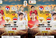 Hari Ini! Link Streaming Timnas Indonesia vs Irak di Kualifikasi Piala Dunia 2026, Tayang di Vision+ Pukul 16.00 WIB