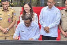 Pramono Resmikan 2 Embung di Srengseng Sawah dan Lenteng Agung, Kendalikan Banjir di Jagakarsa