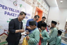 Gramedia dan Dompet Dhuafa Tebar Kepedulian, Puluhan Anak Yatim Sambut Sekolah dengan Bahagia