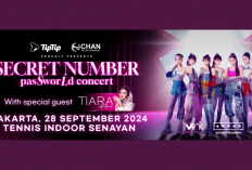Siap-Siap! Link dan Cara Beli Tiket Konser Secret Number di Jakarta 28 September 2024, Dijual Pukul 13.00 WIB
