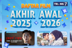 Jadwal Film Movievaganza Trans7 Spesial Nataru 24 Desember 2025 - 1 Januari 2026, Ada Romantis hingga Horor!