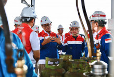 Wamen ESDM Pantau Satgas Nataru Pertamina, Jamin Ketersediaan Energi di Medan Aman