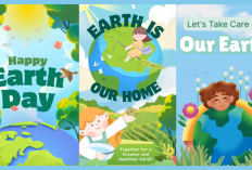 30 Poster Hari Bumi 2026 Gratis dan Siap Unduh, Cocok Dibagikan ke Medsos