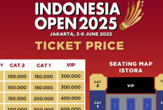 Dijual Besok! Harga Tiket Indonesia Open 2025 di Istora Senayan, Paling Murah Rp50 Ribu