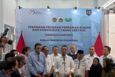 PJ Gubernur Jakarta Resmikan Program Perbaikan Rumah dan Konsolidasi Tanah Vertikal di Jakarta Barat