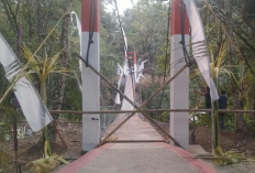 Fakta-Fakta Jembatan Gantung Pongpet Pangandaran Bisa Rusak, Disebut Kelebihan Beban