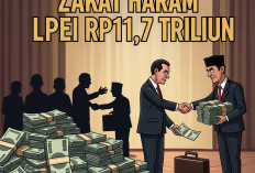 'ZAKAT' HARAM LPEI RP11,7 TRILIUN