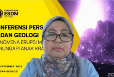Badan Geologi: Dentuman dan Getaran di Jabar Berasal dari Erupsi Anak Krakatau