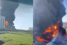 Gudang Minyak Castrol Milik Inggris di Irak Dihantam Drone Pasca Trump Ngamuk Gak Dibantuin Lawan Iran