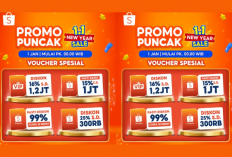 Klaim 9 Kode Voucher Shopee 1.1 Tahun Baru 2026 Hari ini, Banjir Diskon, Cashback, hingga Gratis Ongkir