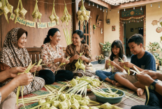 Cara Mudah Menganyam Ketupat Lebaran Sendiri di Rumah, Praktis dan Anti Gagal!
