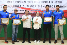 PBVSI Beri Penghargaan ke Bintang dan Sofyan, Juarai World Beach Volleyball Pro Tour Future 2024