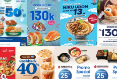 10 Promo Makanan HUT ke-130 BRI Desember 2025, Ada Wingstop, Sushi Go, hingga Dragon Hotpot