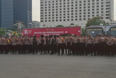 9.242 Personel Siaga Aksi Mahasiswa di Bundaran HI, 21 Orang Diamankan