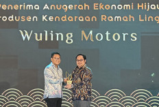 Wuling Raih Apresiasi Produsen Kendaraan Ramah Lingkungan dari Anugerah Ekonomi Hijau