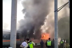 Kronologi Kebakaran Kereta di Stasiun Tugu Yogyakarta Diungkap KAI 