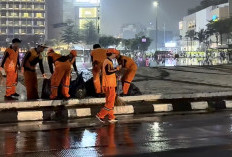Pramono Apresiasi Pasukan Oranye, Sampah Sisa Demo di Jakarta Bersih dalam 1 Jam