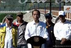 Jokowi Resmikan Bendungan Tiu Suntuk di NTB, Anggarannya Capai Rp1,4 Triliun