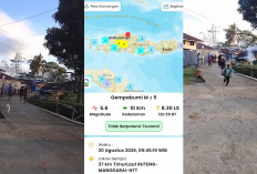 Gempa Susulan M5.6 Manggarai Timur NTT Pagi Ini, Warga Kocar-Kacir Selamatkan Diri